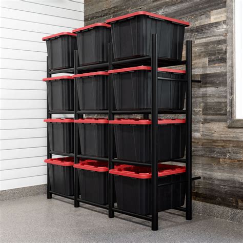 metal tote box 30 x 12 x|Amazon.com: Storage Containers 12x30.